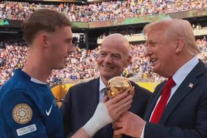 依旧cold🥶帕尔默：特朗普说他儿子是我球迷，我好像回了句谢谢