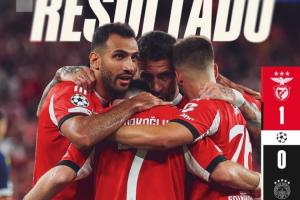 穆帅真尽力了！本菲卡赛季至今双杀法甲尼斯+夺葡超杯，7战全零封