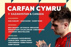 威尔士名单：布伦南-约翰逊、哈里-威尔逊在列，拉姆塞落选