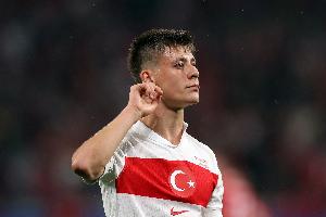 居勒尔为土耳其送出助攻，本赛季各项赛事4场已直接参与3球