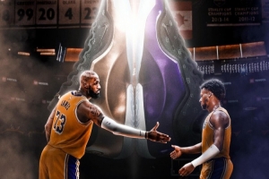 耐克詹23推出紫金鸳鸯“天意和决意” 致敬NBA首个父子组合