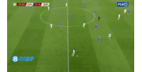 还得练练，科林斯代表德国首秀，带球出边线+边路被爆