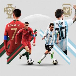 德转对比5球星场均进球效率：俱乐部梅西0.83球，国家队C罗0.63球