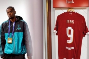 期待值拉满！标王伊萨克将迎来利物浦生涯首秀，俱乐部晒图预热