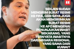 印尼足协抗议西亚裁判吹罚世预赛：影响比赛公平性