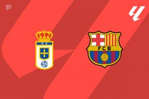 巴萨vs皇家奥维耶多首发：奥尔莫、拉什福德出战，莱万替补