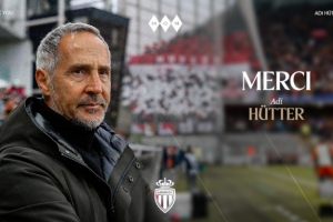 暂列法甲积分榜第5位，摩纳哥官方：主帅许特尔下课