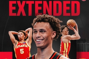 4年1亿！老鹰官方：球队正式提前续约戴森-丹尼尔斯