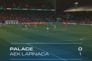 大冷门🥶水晶宫爆冷输塞浦路斯球队拉纳卡，双方首发身价差65倍