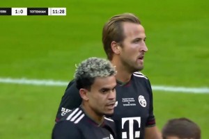 攻破旧主！奥利塞中场长传送助攻！凯恩停球打门一气呵成！