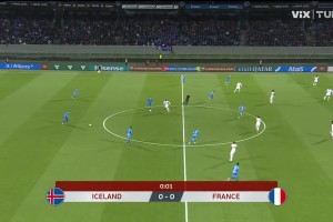 【集锦】世预赛-恩昆库破门马特塔建功 法国2-2冰岛三连胜遭终结