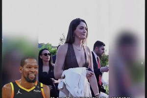 😍听说NBA球星杜兰特也是她的仰慕者~