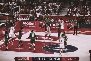 悲壮的个人秀！19年篮球世界杯易建联对阵尼日利亚狂砍27分集锦！