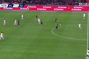 米兰防线集体走神！恩佐拉反越位单刀破门！比萨2-1反超米兰！