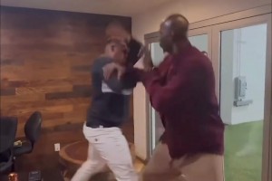 🔥皮尔斯和加内特切磋武艺，简直俩活宝